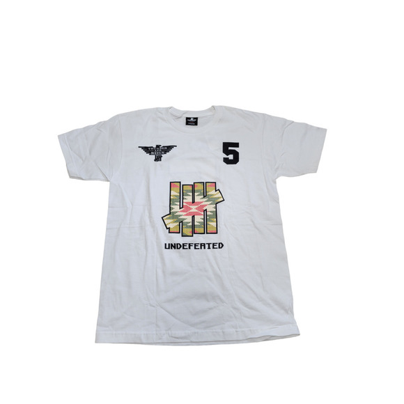 Undefeated Plains White Tee Brand New Size L
